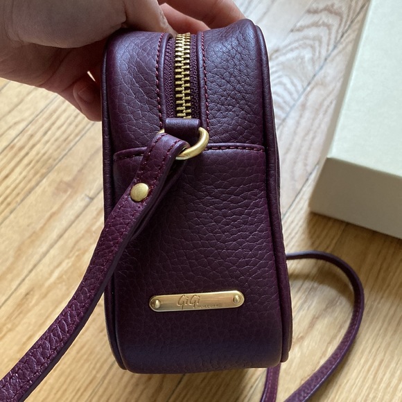 Gigi New York Madison Leather Crossbody Mini Bag - Picture 5 of 16